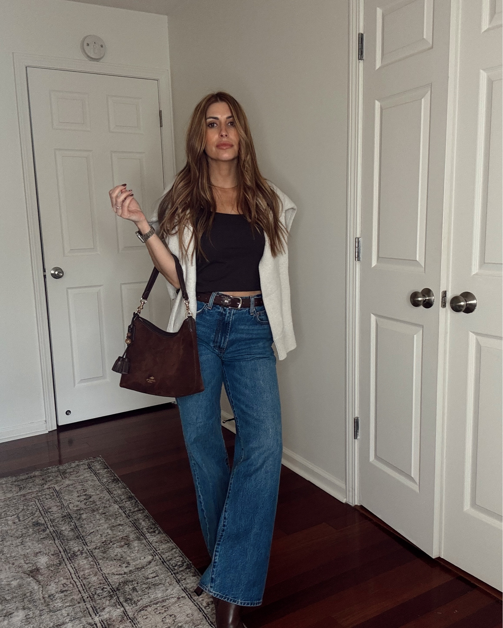 Aritzia Black Friday finds
wearing:
-sz 26 jeans, color 5 yrs kiss and tell
-small black lodge pants 

#LTKGiftGuide #LTKCyberWeek #LTKHoliday