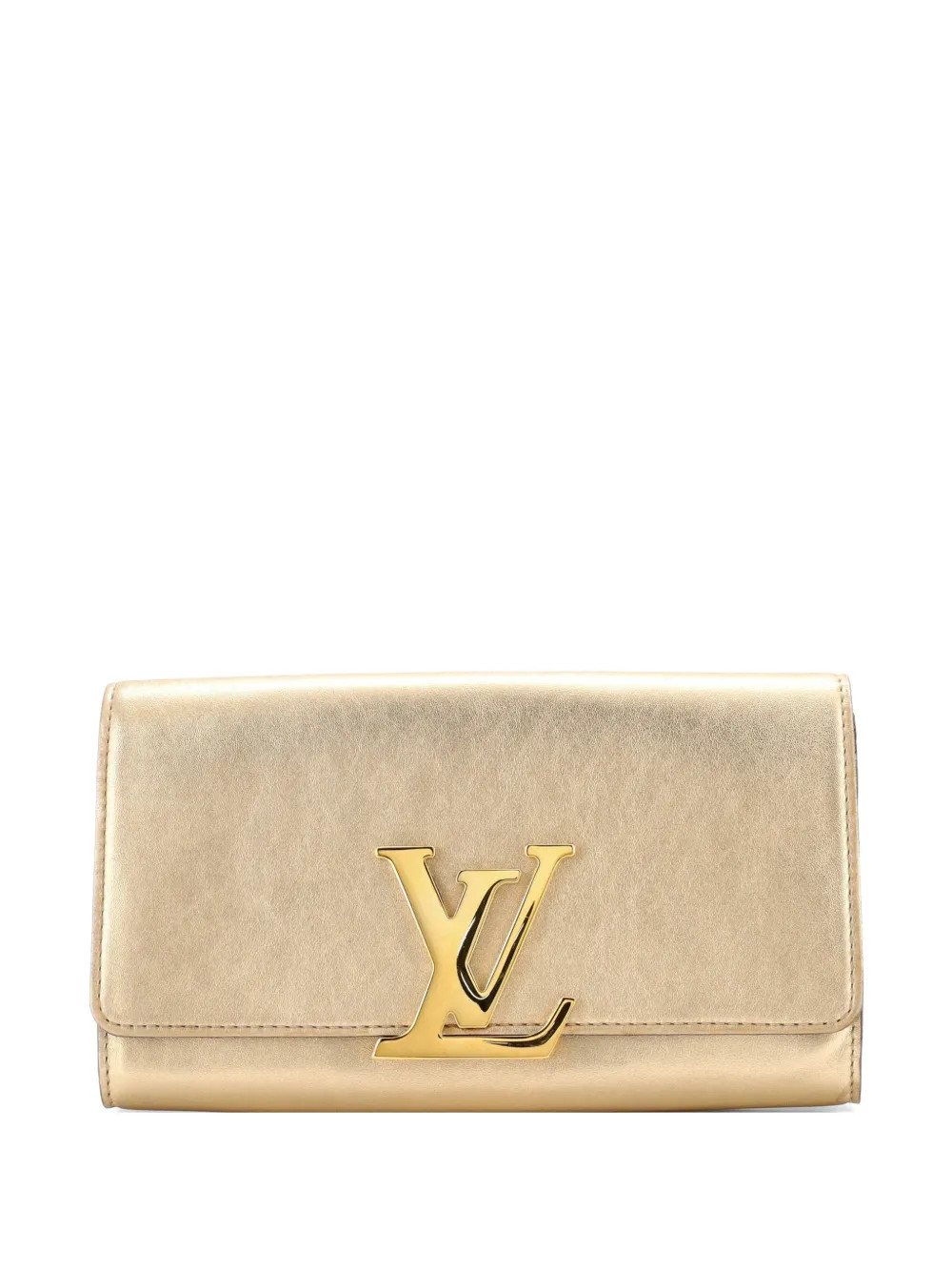 Louise Leather MM clutch bag | Farfetch Global