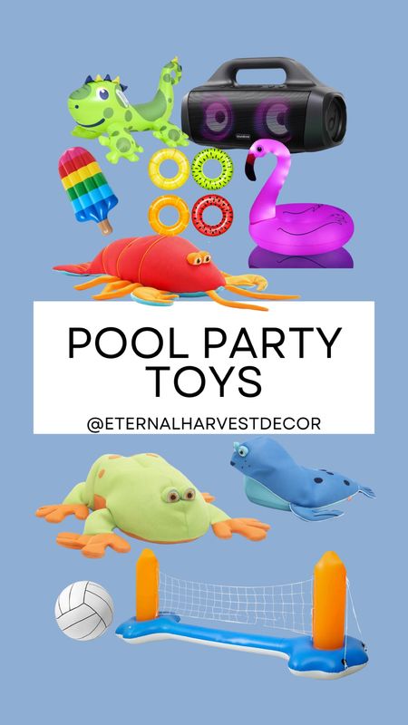 Pool Party Toys! 

#LTKSwim