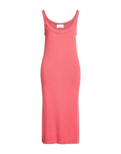 Daniele Fiesoli Collezione N_01 Woman Midi dress Coral Size S Cotton | YOOX (US)