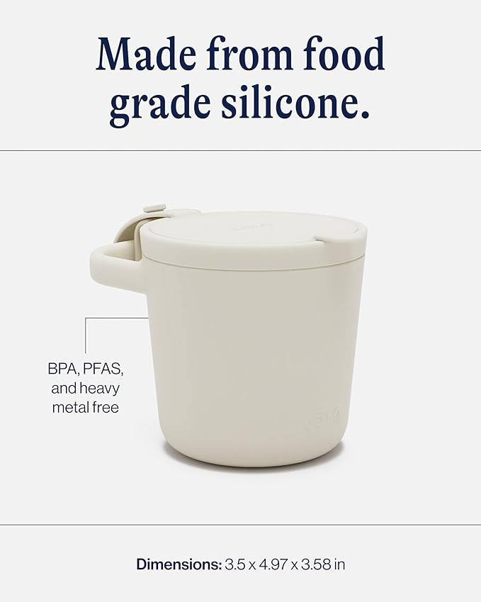 Lalo Snack Cup - Mess-Free Silicone Snack Cups for Toddlers & Babies with Detachable Lid, BPA-Fre... | Amazon (US)