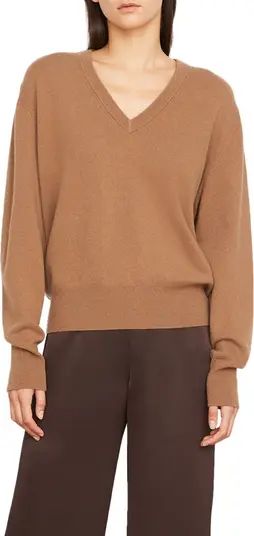 V-Neck Wool & Cashmere Blend Sweater | Nordstrom