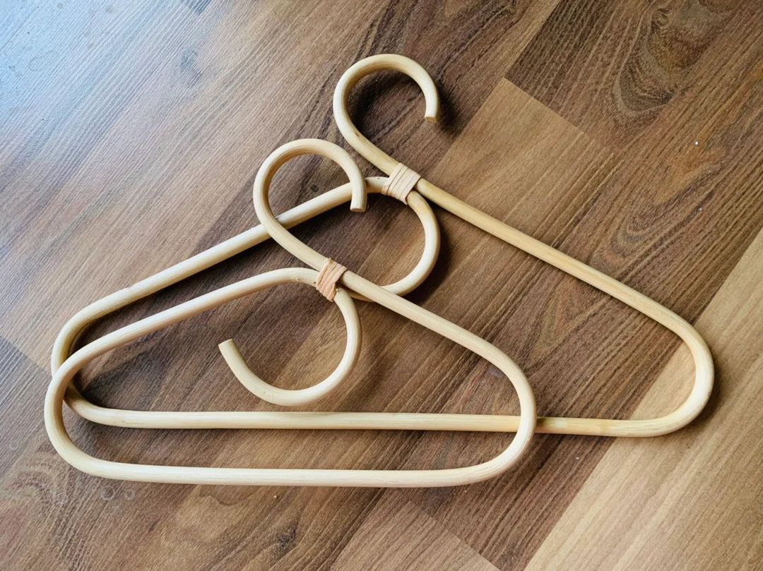 Rattan Hanger Handmade for Closet and Nursery Decor, Boho Room. Get Your Personalized Adult and B... | Etsy (US)