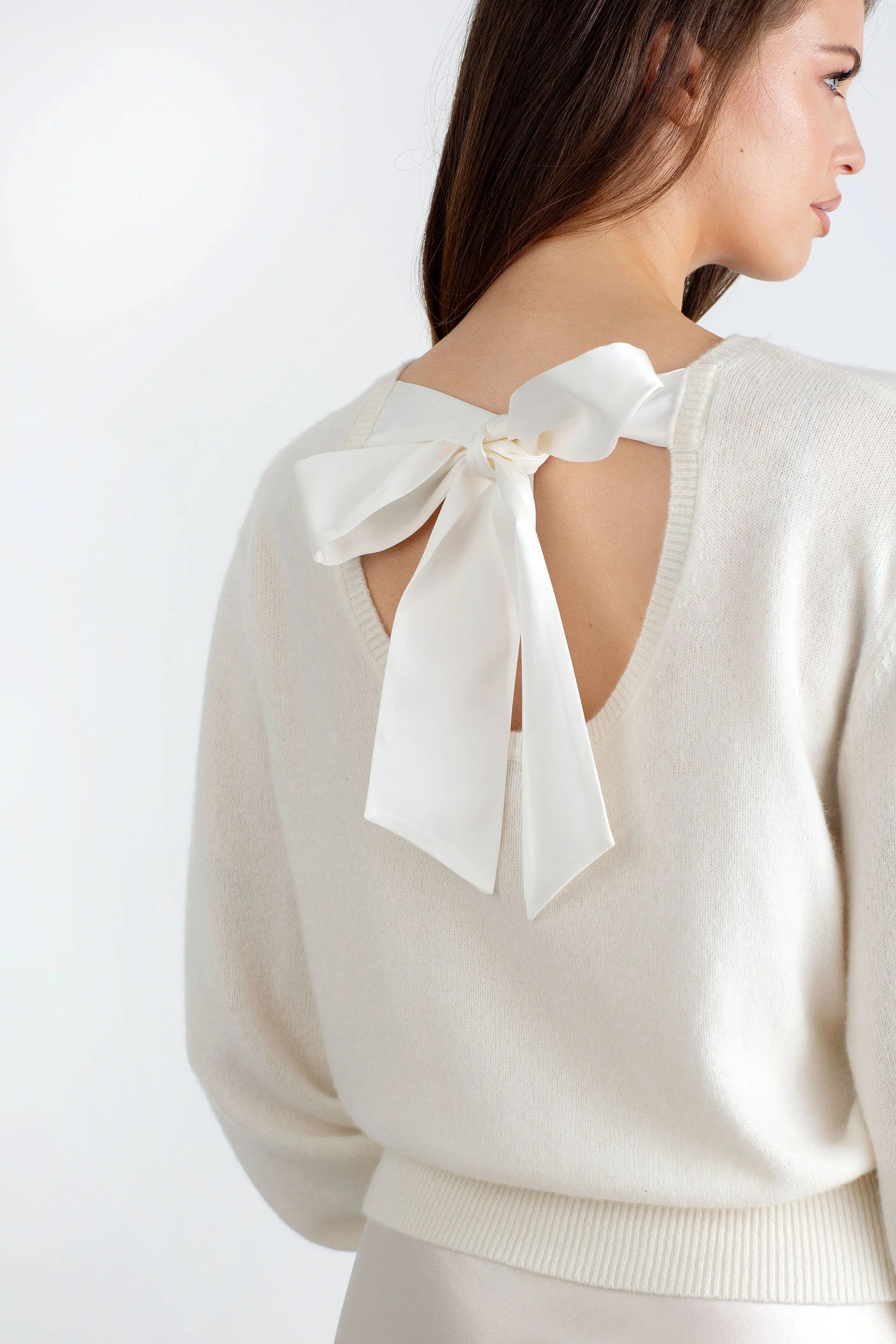 The Lily | Cream Cashmere Sweater | Sinead Keary
