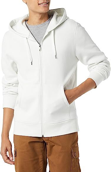 Amazon Essentials Men's Standard Full-Zip Hooded Fleece Sweatshirt | Amazon (US)