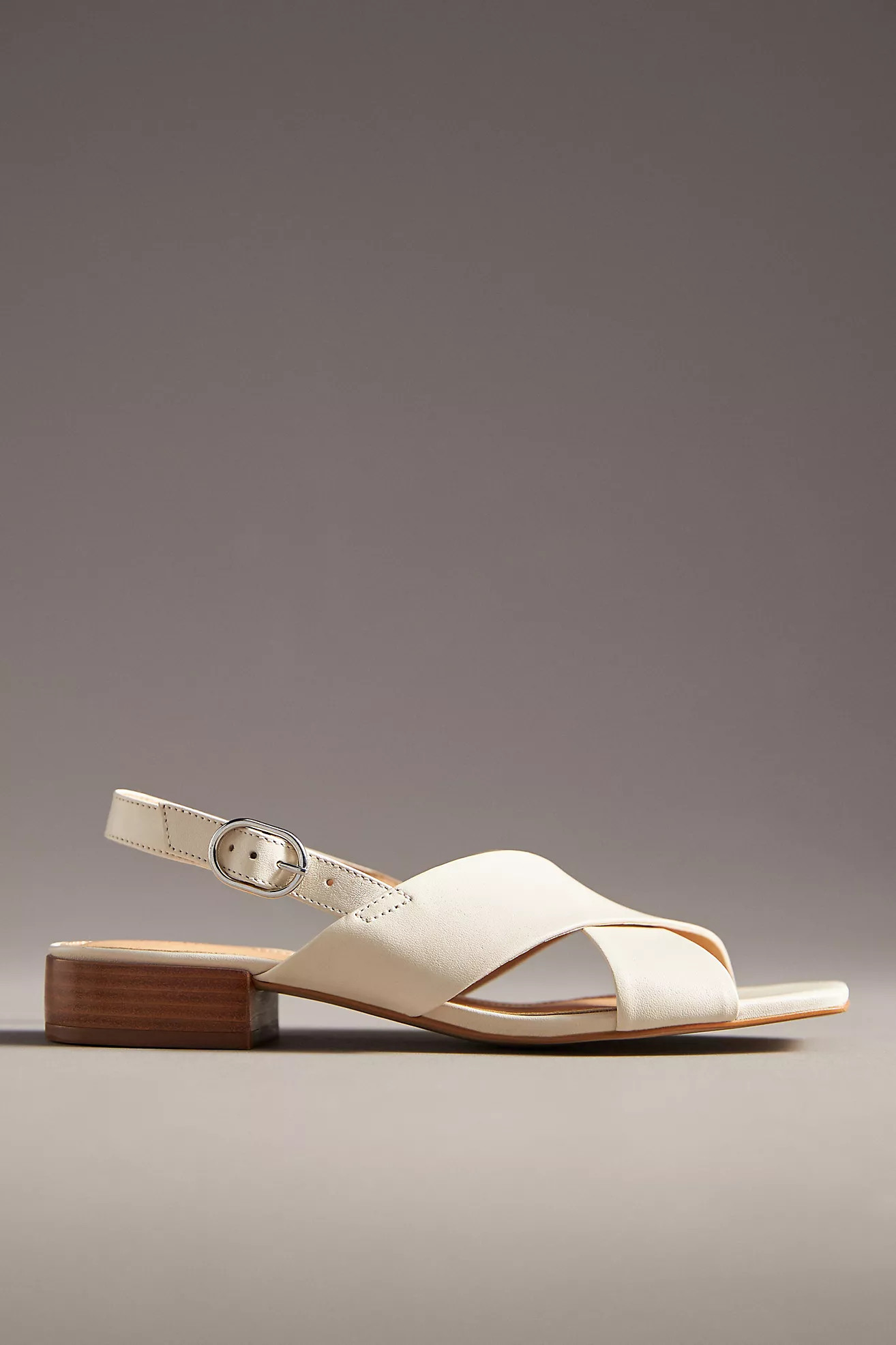 Maeve Crisscross Slingback Sandals | Anthropologie (US)