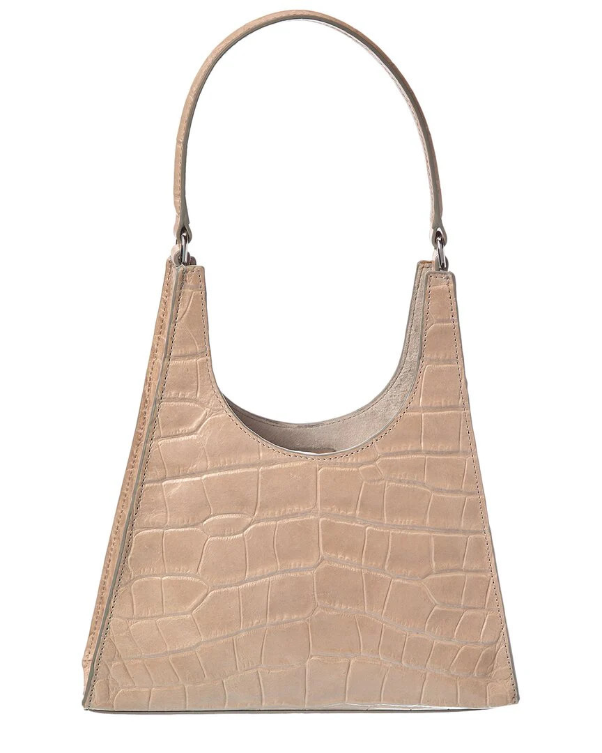 STAUD Ray Leather Shoulder Bag | Shop Simon