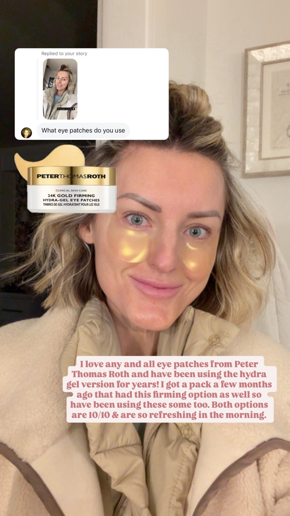 I’ve been loving these eye patches, especially for travel! 

Loverly Grey, beauty finds, eye patches, eye mask, skincare 

#LTKgrwm #LTKBeauty