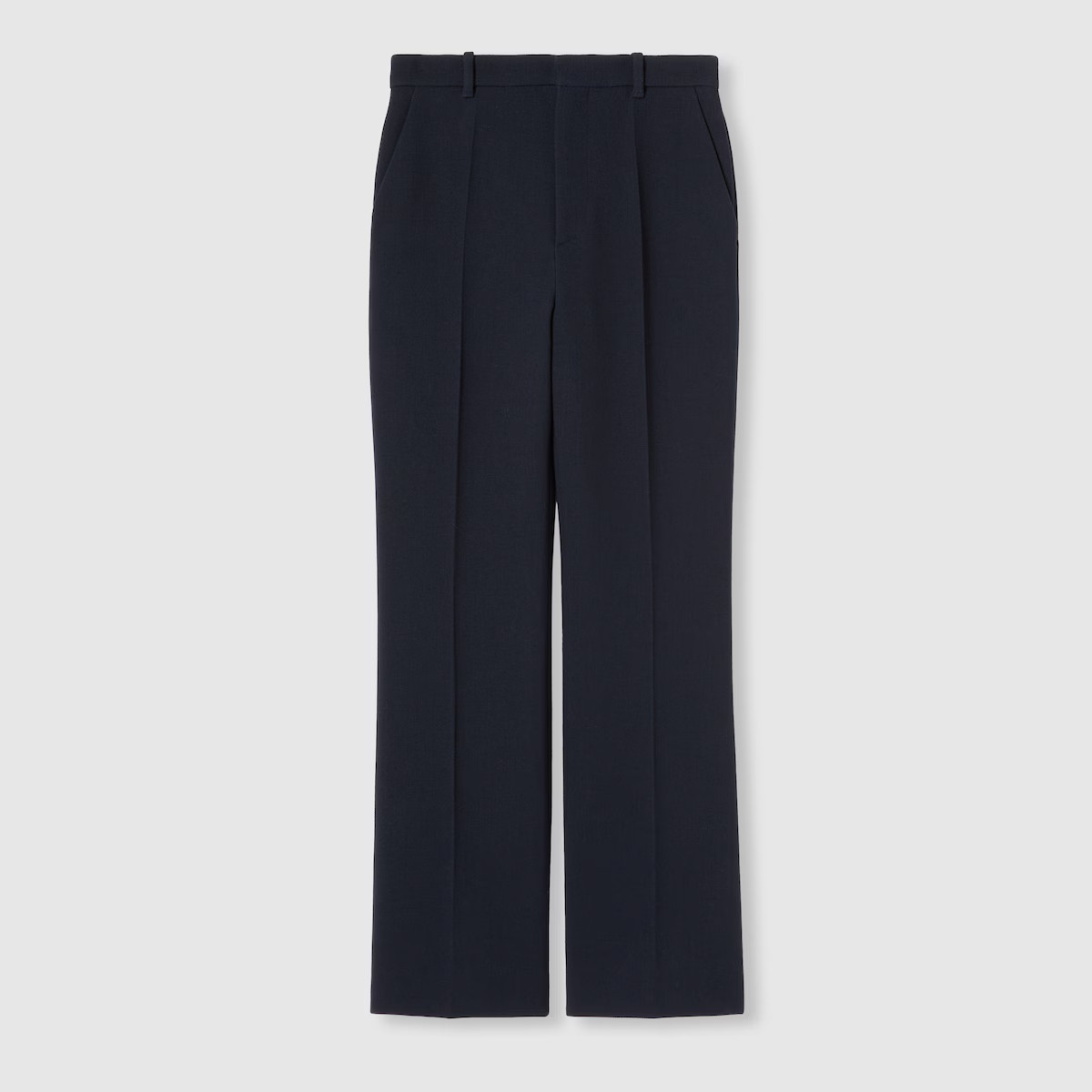 Gucci - Light wool crêpe pant with embroidery | Gucci (UK)