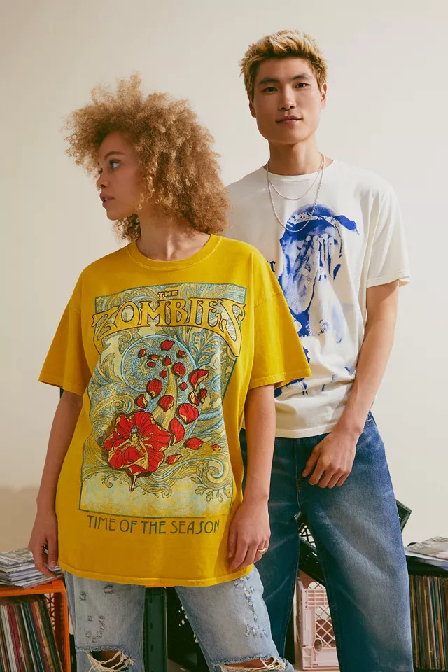 The Zombies Time Of The Season T-Shirt Dress | Urban Outfitters (US and RoW)