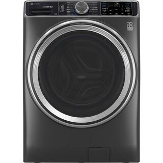 GE Profile 5.5 cu. ft. Capacity Front Load Washer in Carbon Graphite w/ Steam, UltraFresh Vent Sy... | The Home Depot