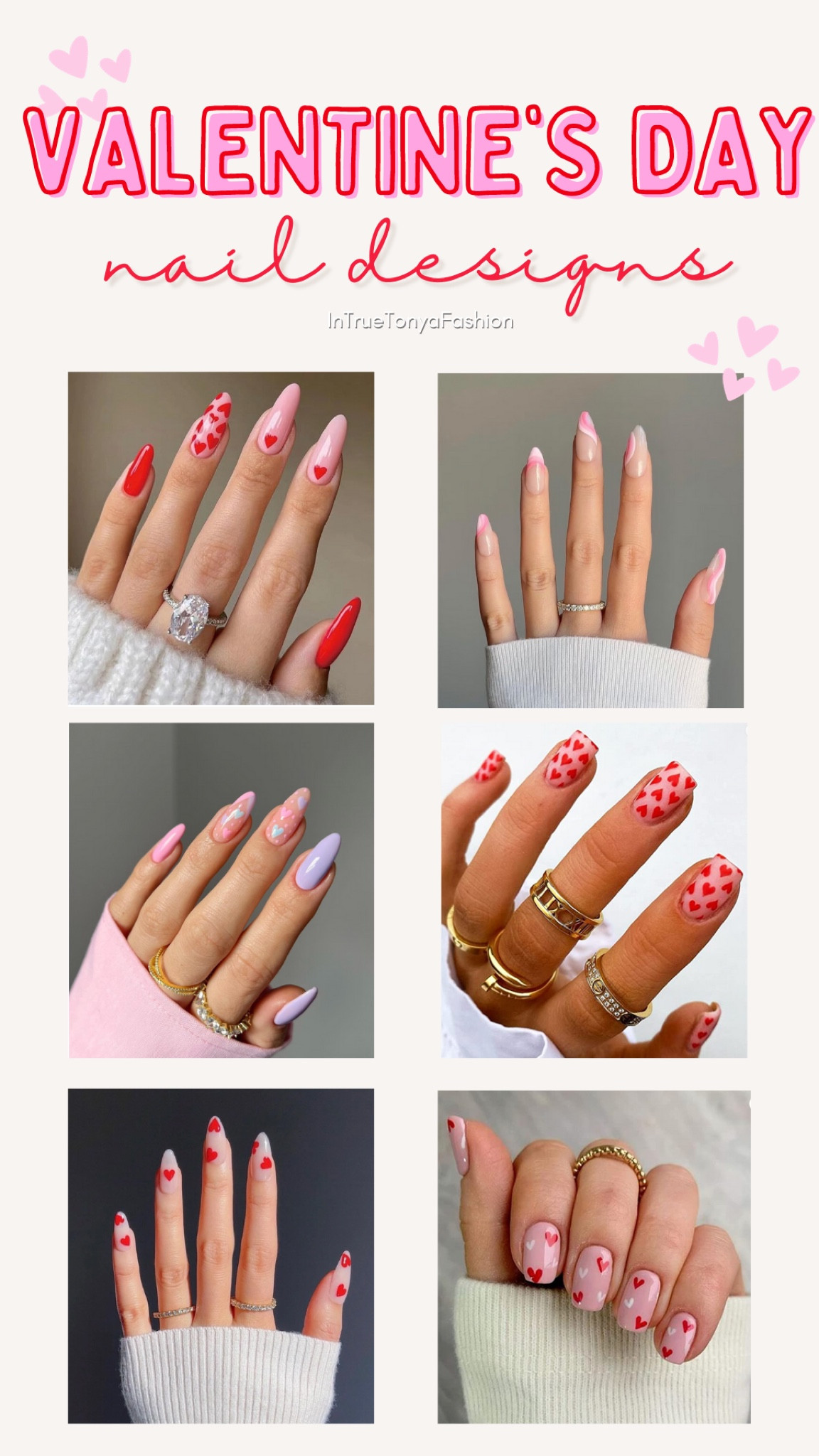 DIY Valentine’s Day Nail Designs


//Valentine’s Day nail polish, Valentine’s Day acrylic nail ideas, February nails, press on nails, nail decals, glue on nails, nail stickers, nail art, trendy nails, simple valentines day nails, pink and red nails, Nail design ideas, cute valentines day nails, trendy valentines day nails,  valentines apparel, simple nail design, short nail designs, cute Valentine’s Day outfit #valentines #vday #nails #nailpolish #ltkholiday #ltkfind 

#LTKSeasonal #LTKHoliday #LTKstyletip
