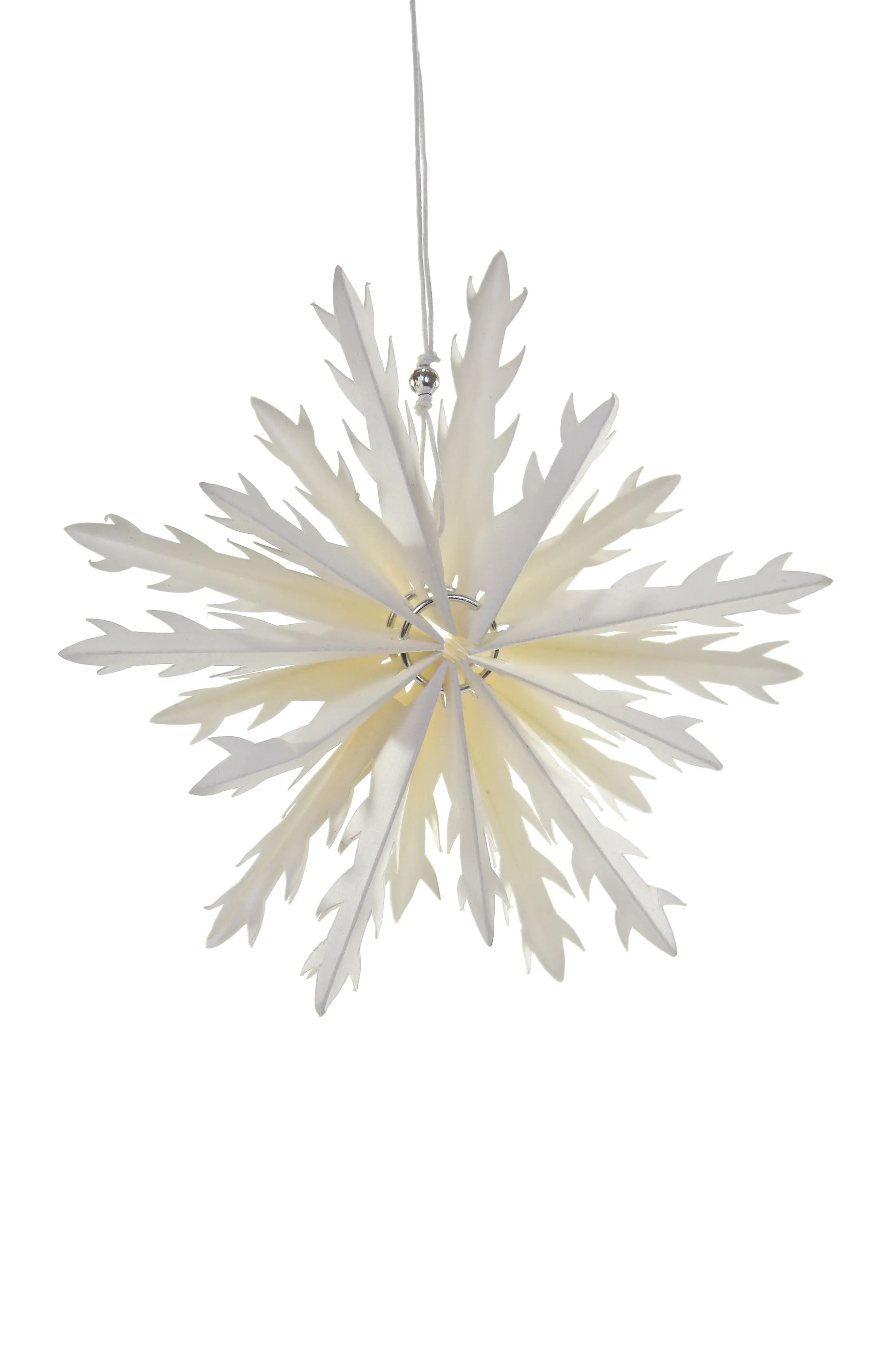 Cody Foster & Co. Snowflake Ornament in White Multi at Nordstrom | Nordstrom