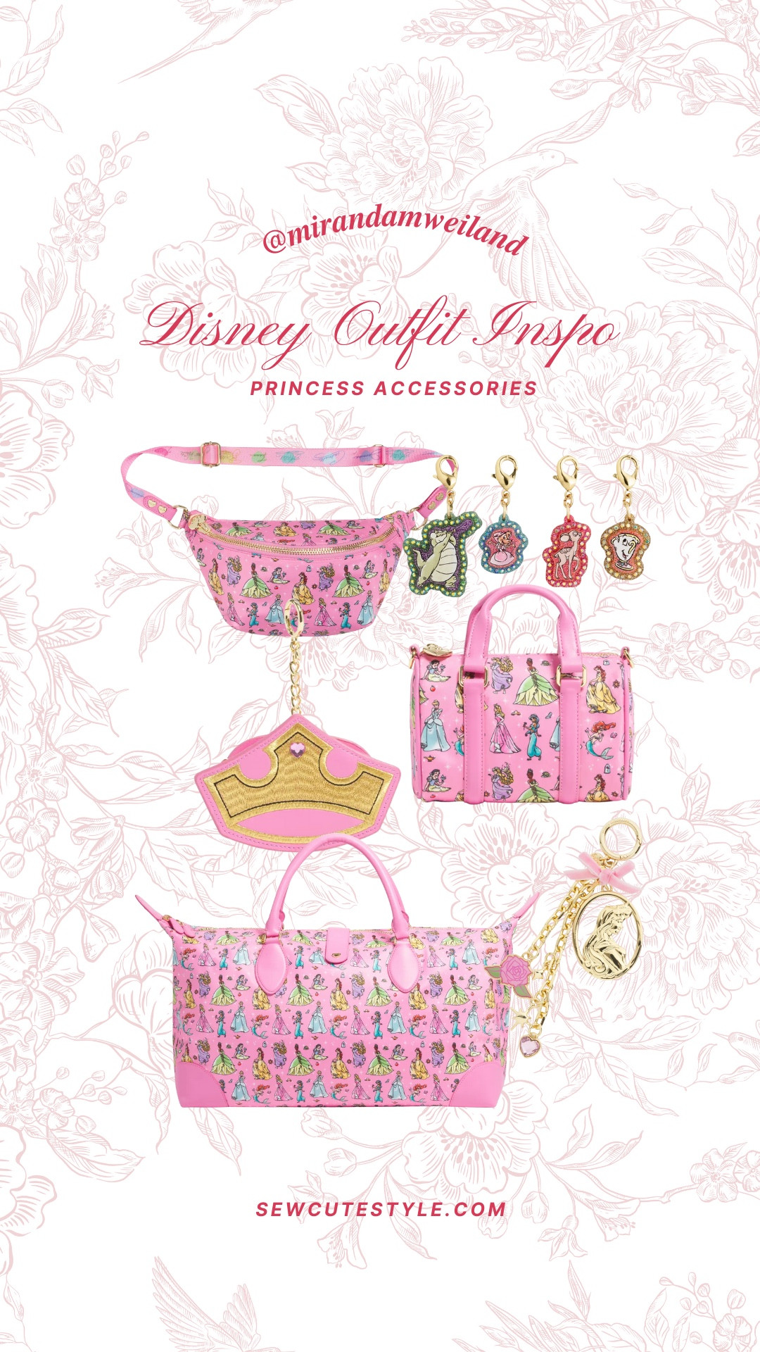 The cutest Disney Princess accessories! Love this Disney Fanny pack for the parks. These bag charms can dress up any bag you already own. 

Disney bag charms / Disney purse charms / Disney keychains / Disney accessories for her / Disney bags for women / Disney handbags / Disney mini backpacks / Disney loungefly bags / Disney crossbody bags / Disney tote bags / Disney park bag / Disney outfit accessories / Disney mom accessories / cute Disney accessories / subtle Disney style / elevated Disney accessories / Disney fashion finds / Disney gift ideas for her

#LTKTravel