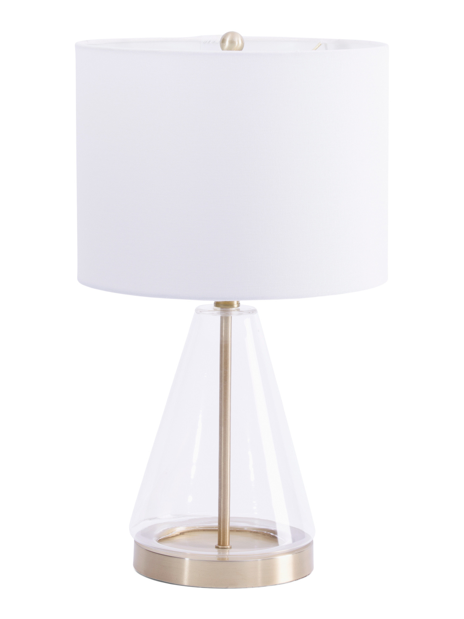 25in Glass Table Lamp | TJ Maxx