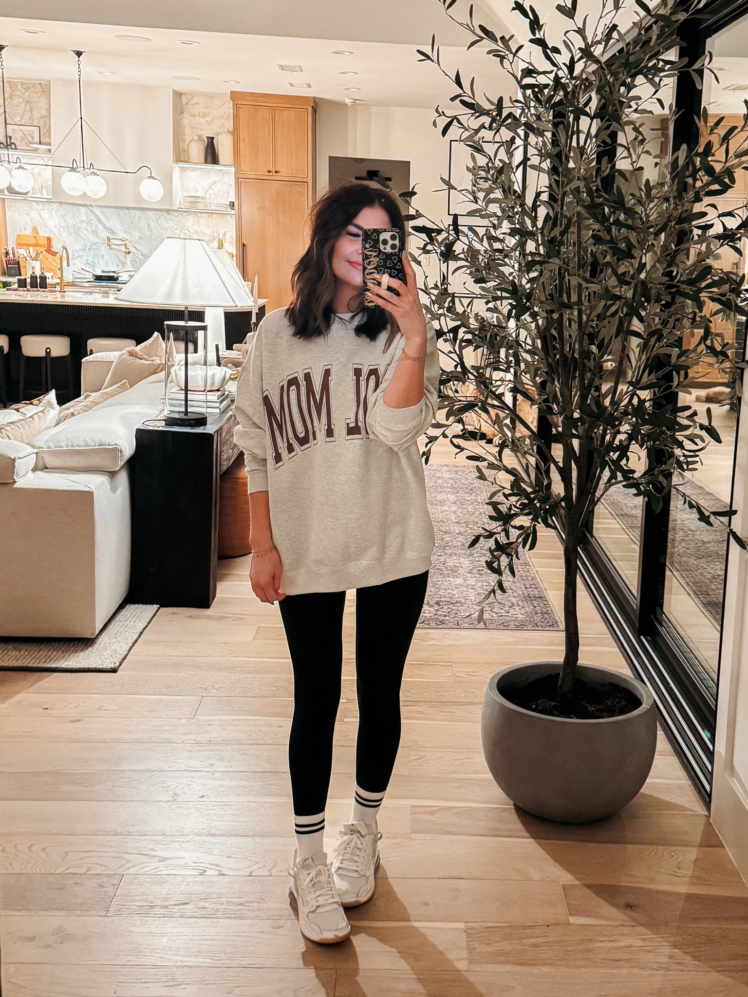 same fit different day, COOL MOM momiform | size large in my sweatshirt, size small in my leggings (use code amber20) 

#LTKkids #LTKstyletip #LTKfamily