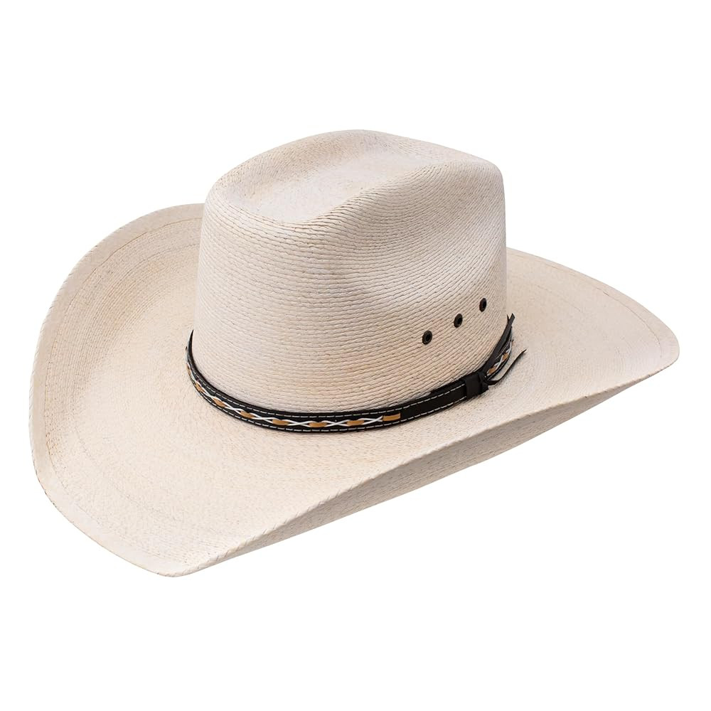 Stetson SSSQRE-7940 Square Eyelets Reg Oval Hat | Amazon (US)
