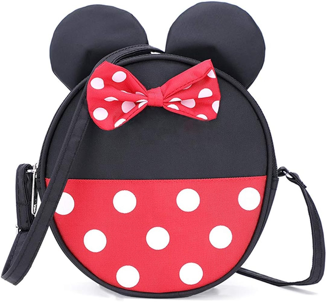 Cute Little Girls Crossbody Purse Toddler Cartoon Mini Mouse Travel Crossbody Bag Baby Small Kids Cr | Amazon (US)