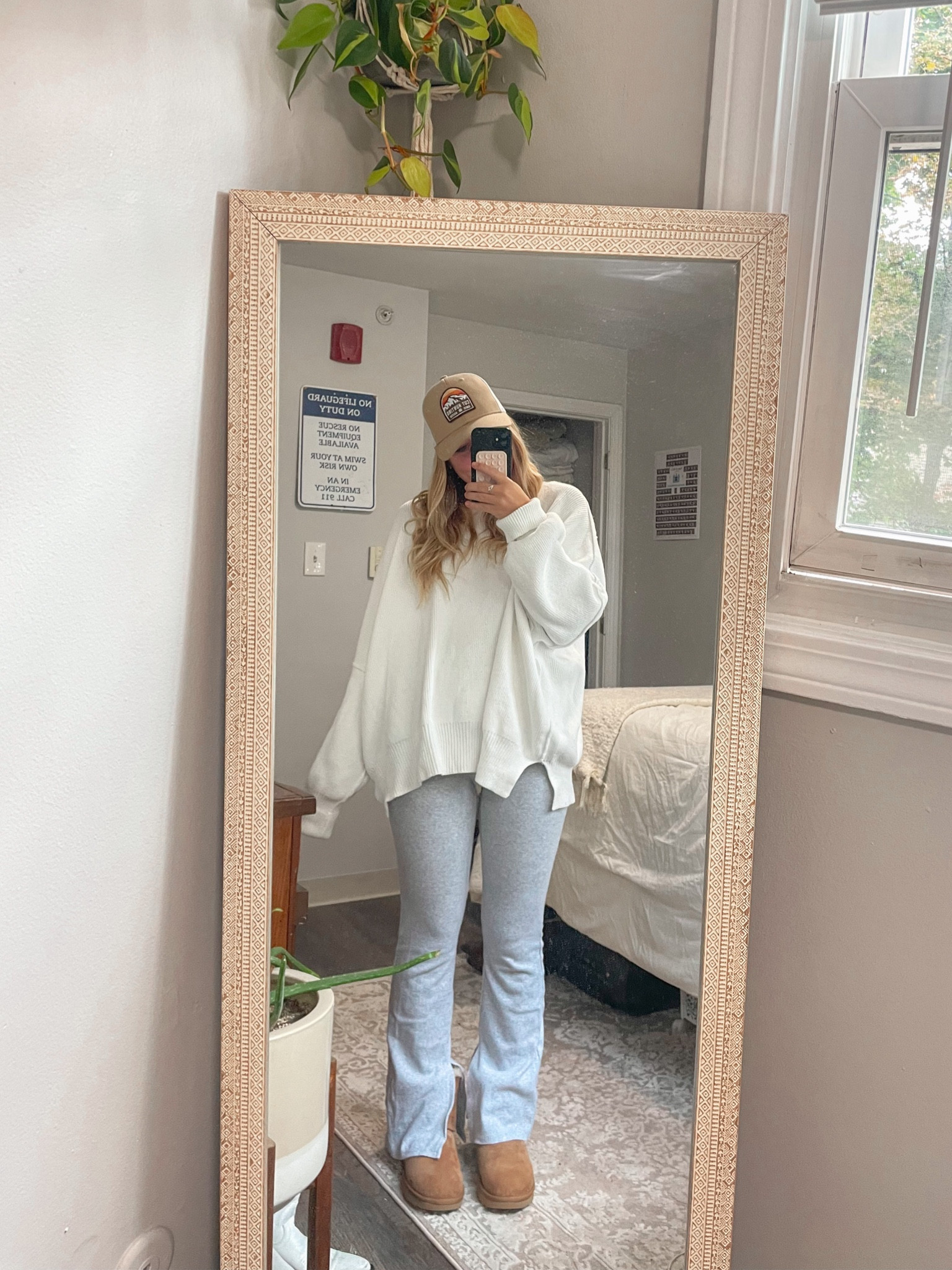cozy fall comfy class outfit 