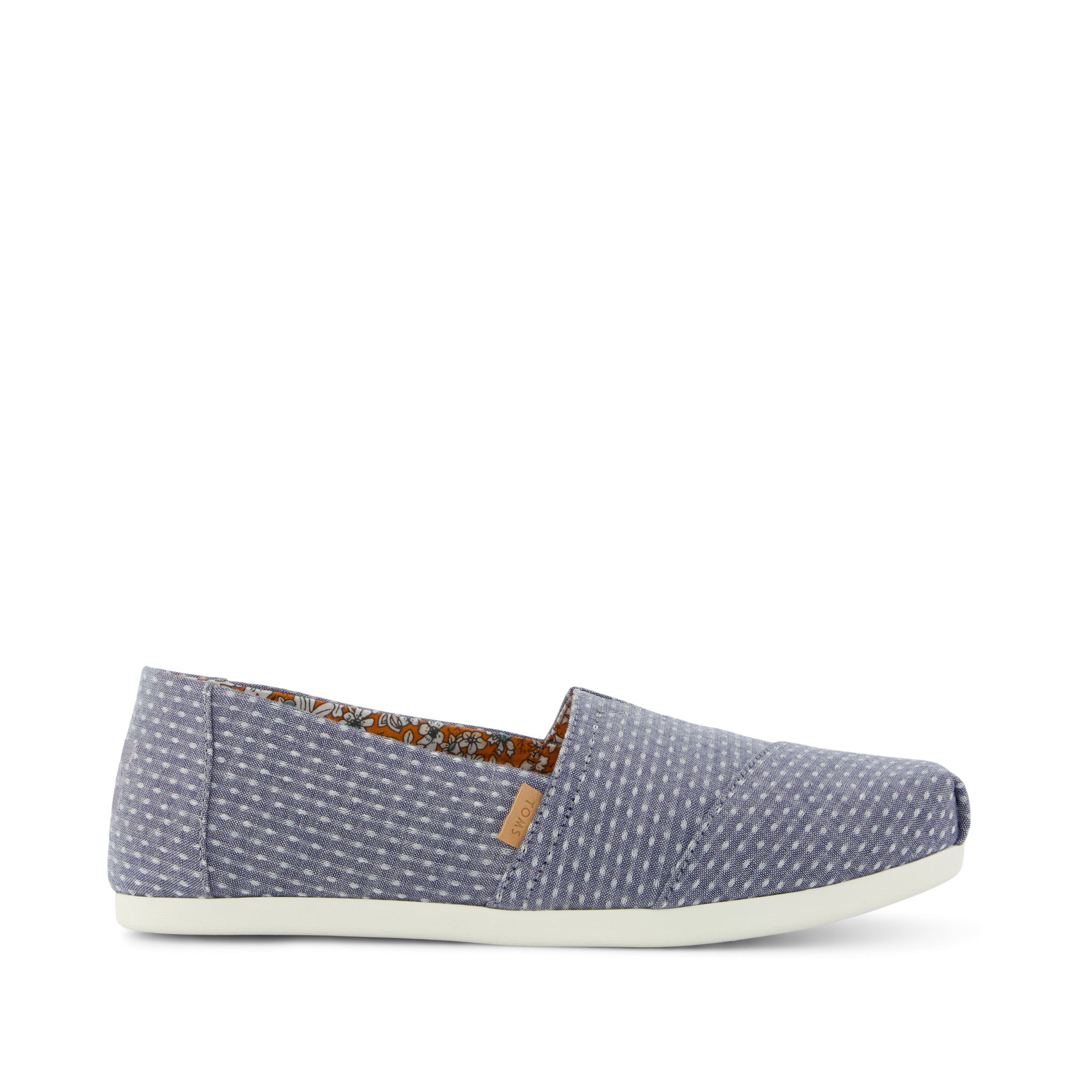 Womens Alpargata Classic Niagara Mist Chambray Dot | Toms EMEA