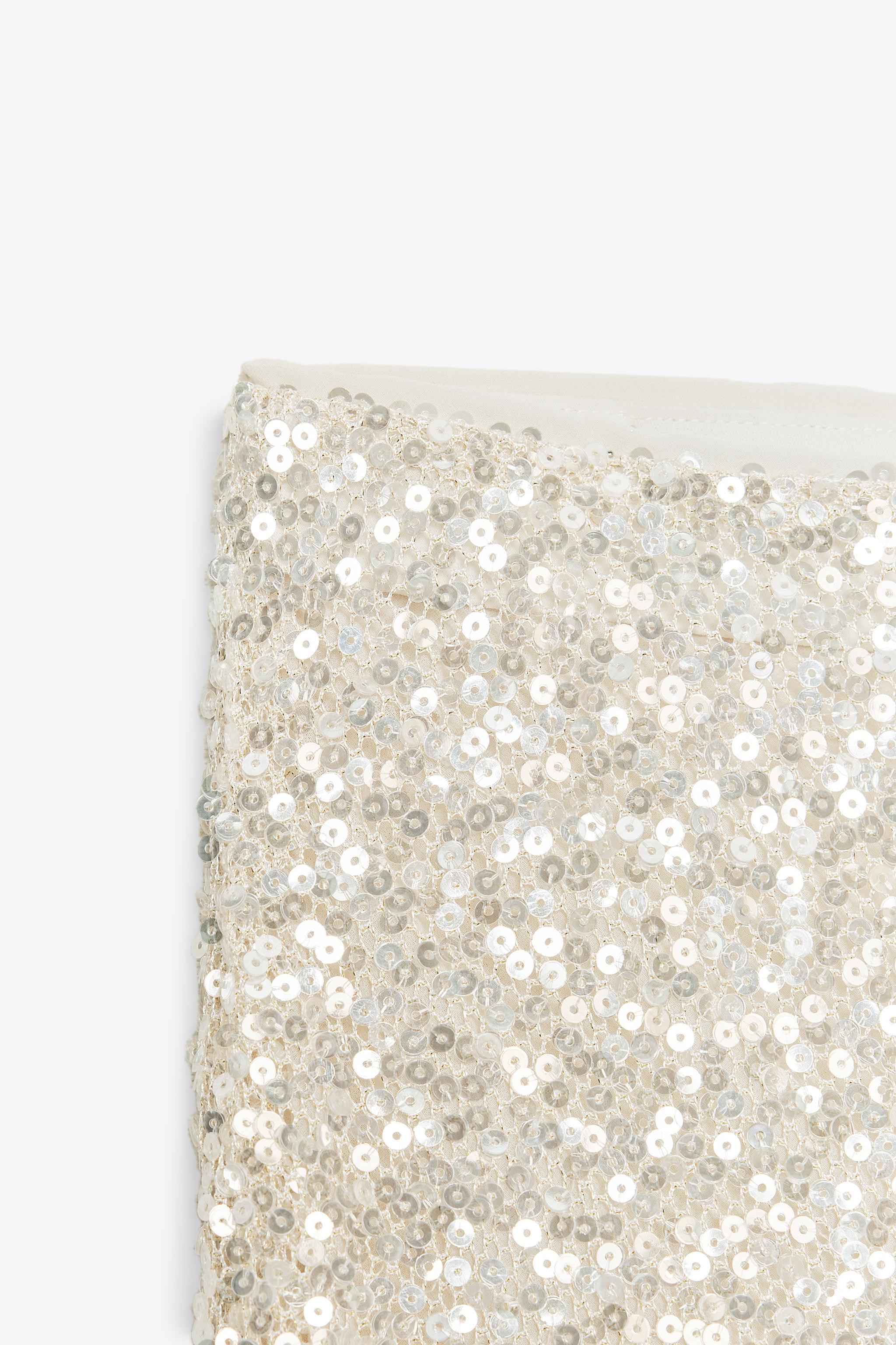 SEQUINED MIDI SKIRT | Zara US