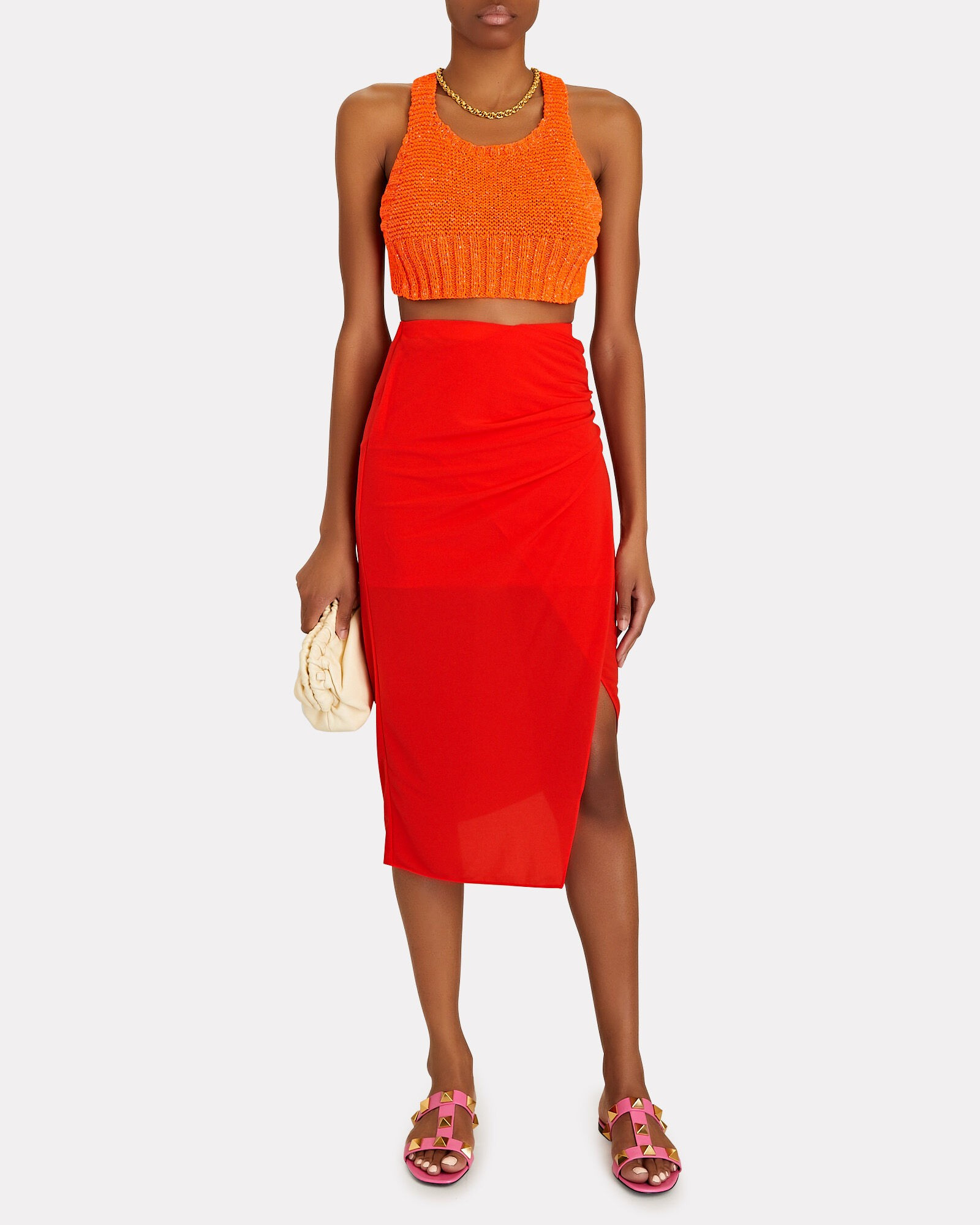 Bungee Slub Bra Top | INTERMIX