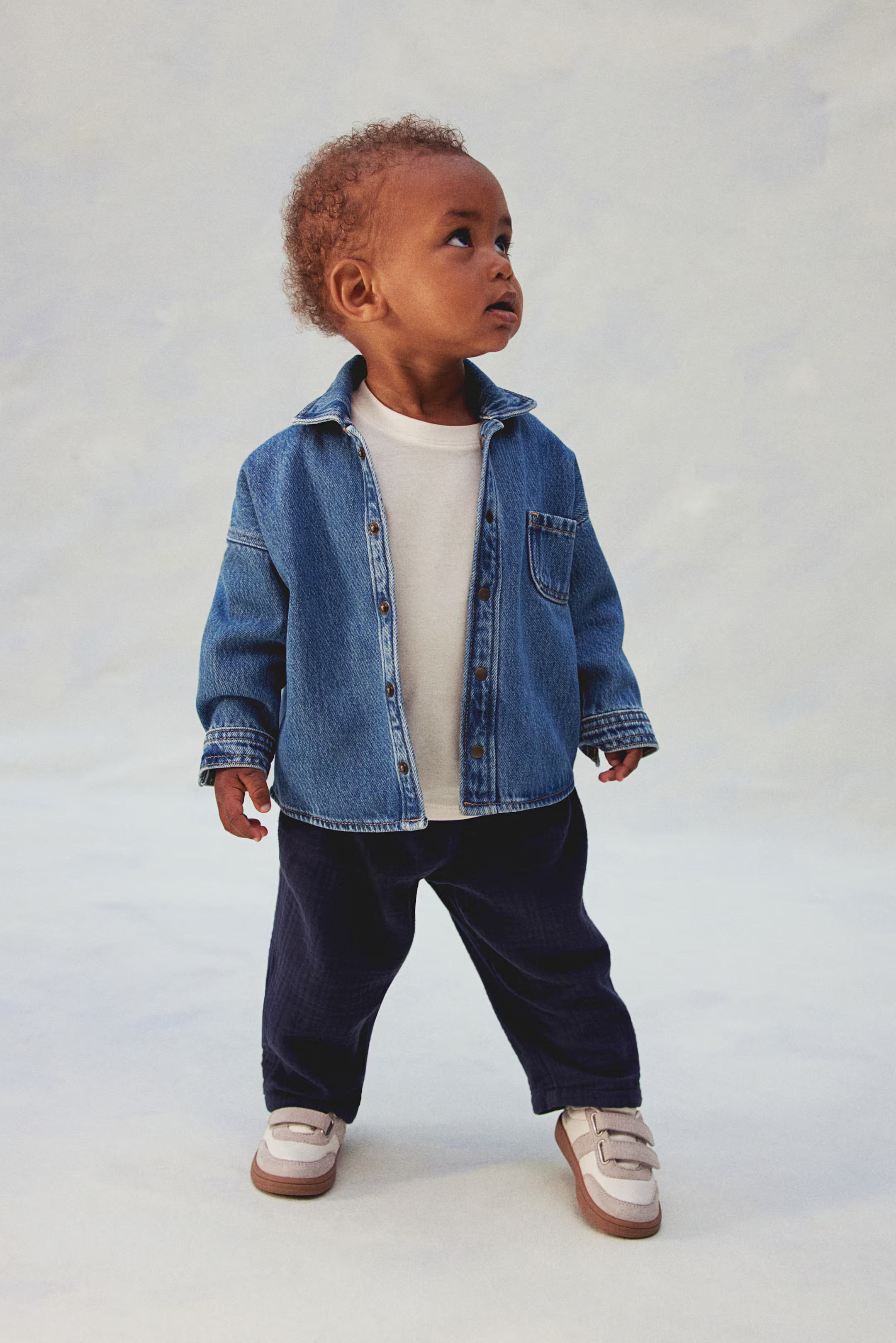 Cotton-blend Denim Shirt | H&M (US + CA)