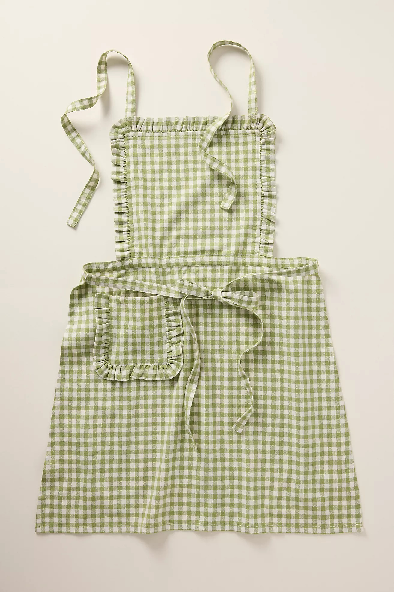 Brynn Gingham Apron | Anthropologie (US)