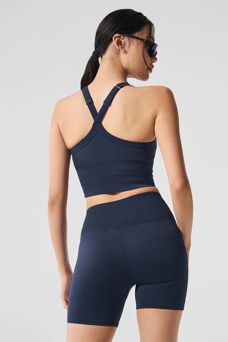 Seamless Ribbed Favorite Bra Tank | Alo Yoga (US)