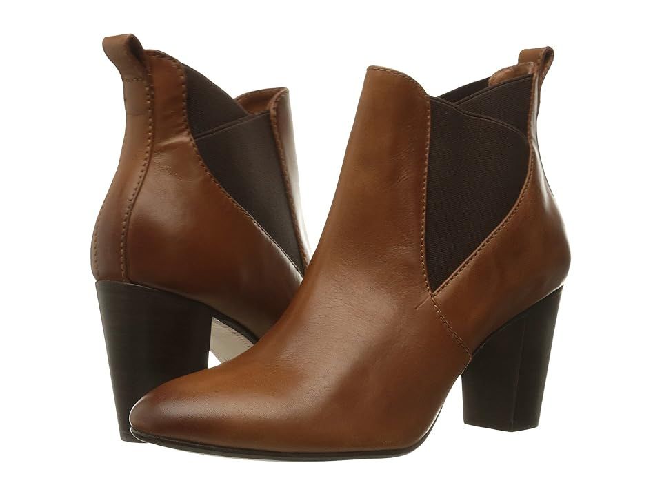 Johnston & Murphy Amber Bootie (Teak Calfskin) Women's Pull-on Boots | 6pm