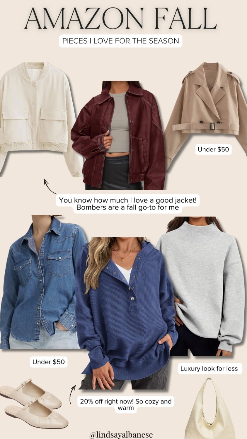 Amazon Fall Pieces! 🤍



#LTKFindsUnder100 #LTKStyleTip #LTKSaleAlert