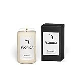 Amazon.com: Homesick Premium Scented Candle, Florida - Scents of Spanish Moss, Bergamot, 13.75 oz... | Amazon (US)