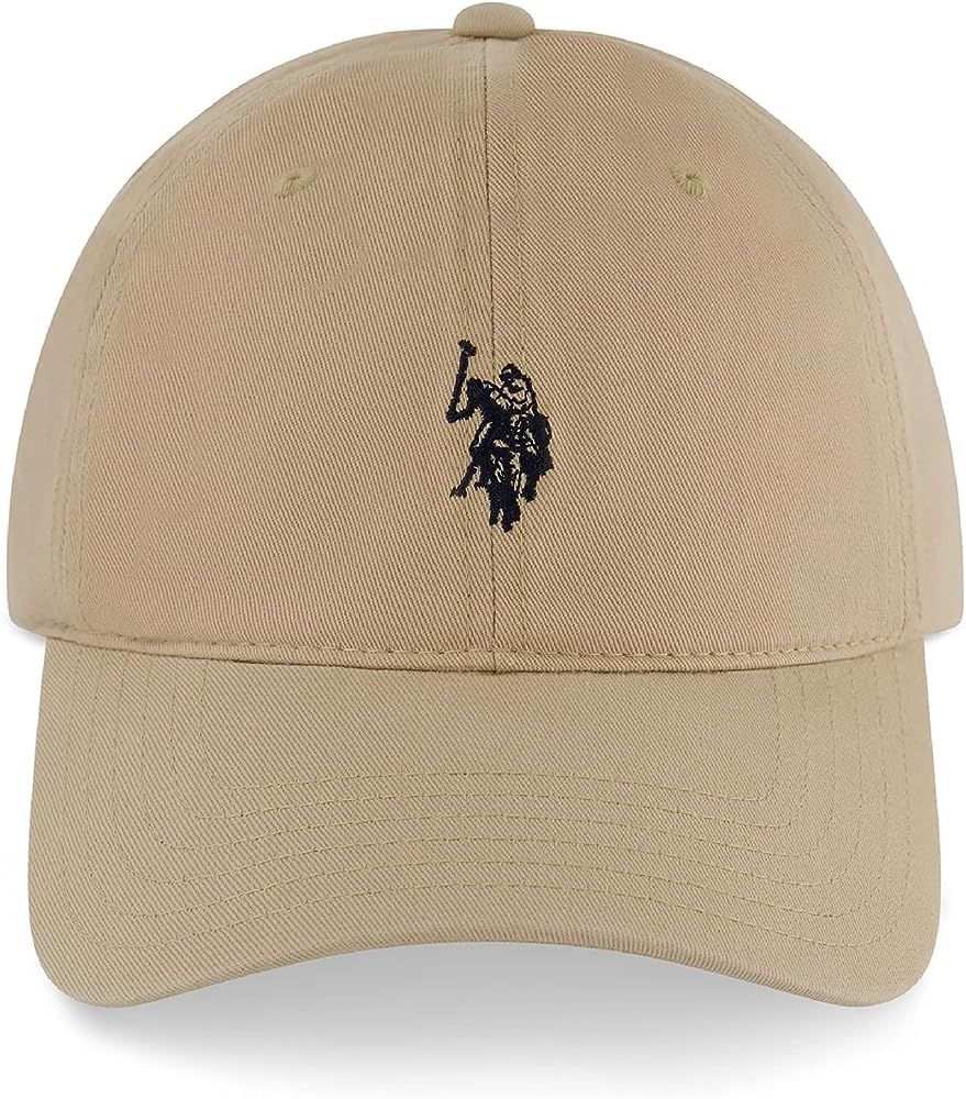 U.S. Polo Assn. Small Polo Pony Logo Baseball Hat, 100% Cotton, Adjustable Cap | Amazon (US)