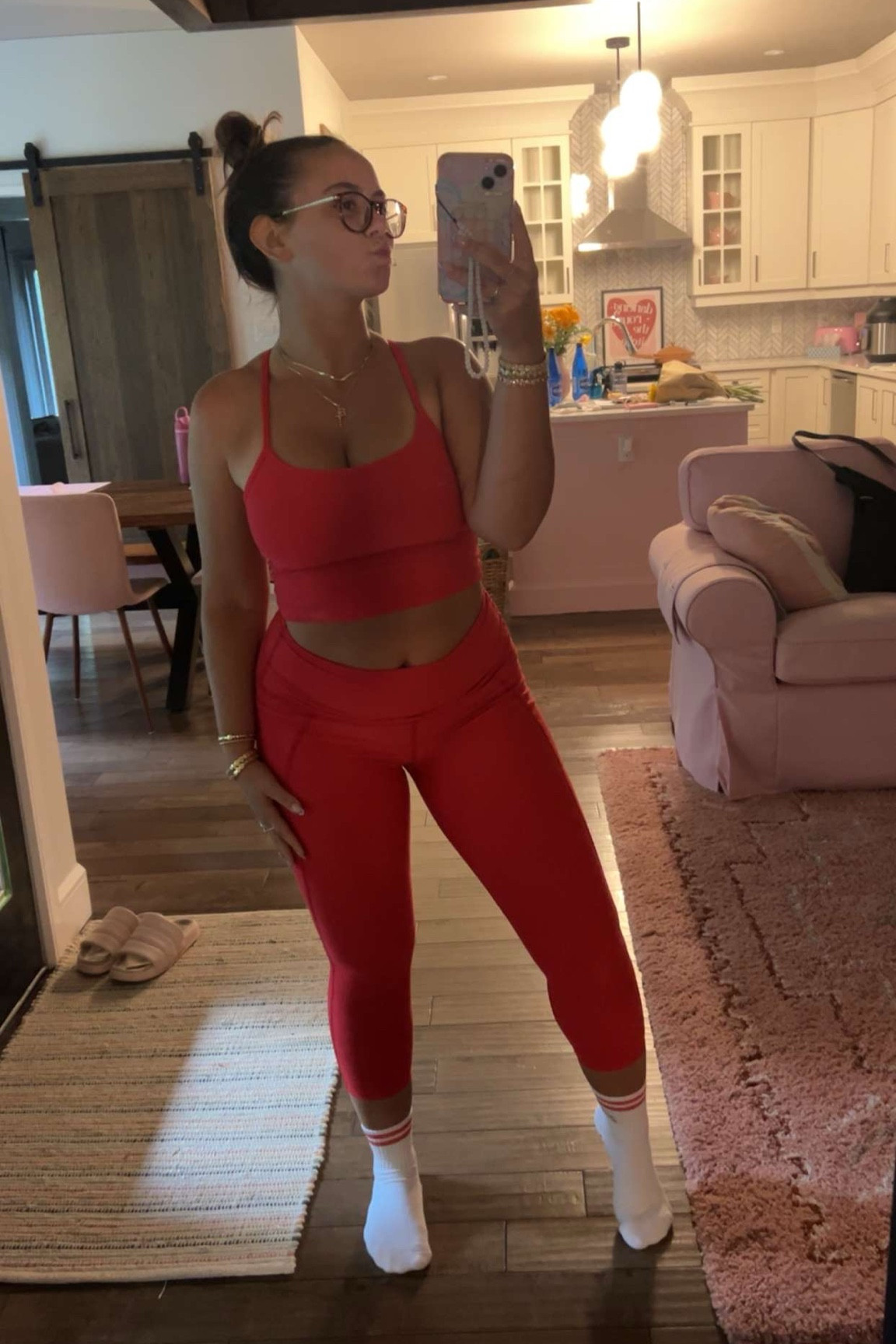 Pilates outfit🩷

#LTKTravel #LTKFitness #LTKStyleTip