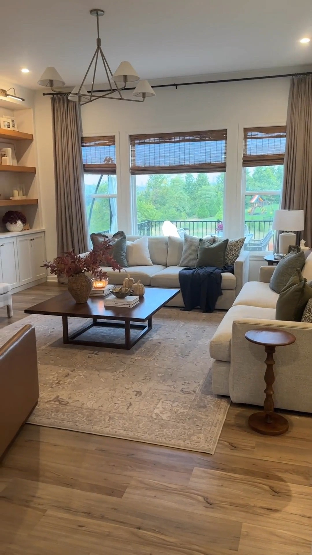 Fall home decor, pumpkins, acorns, ruggable rug, large sofa, accent chair, swivel chair 

#LTKFallSale #LTKHome #LTKSeasonal