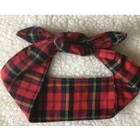 Tartan Ladies Headband twist knot headband, tie up headband, hair bandana, rockabilly headband, ladi | Etsy (US)