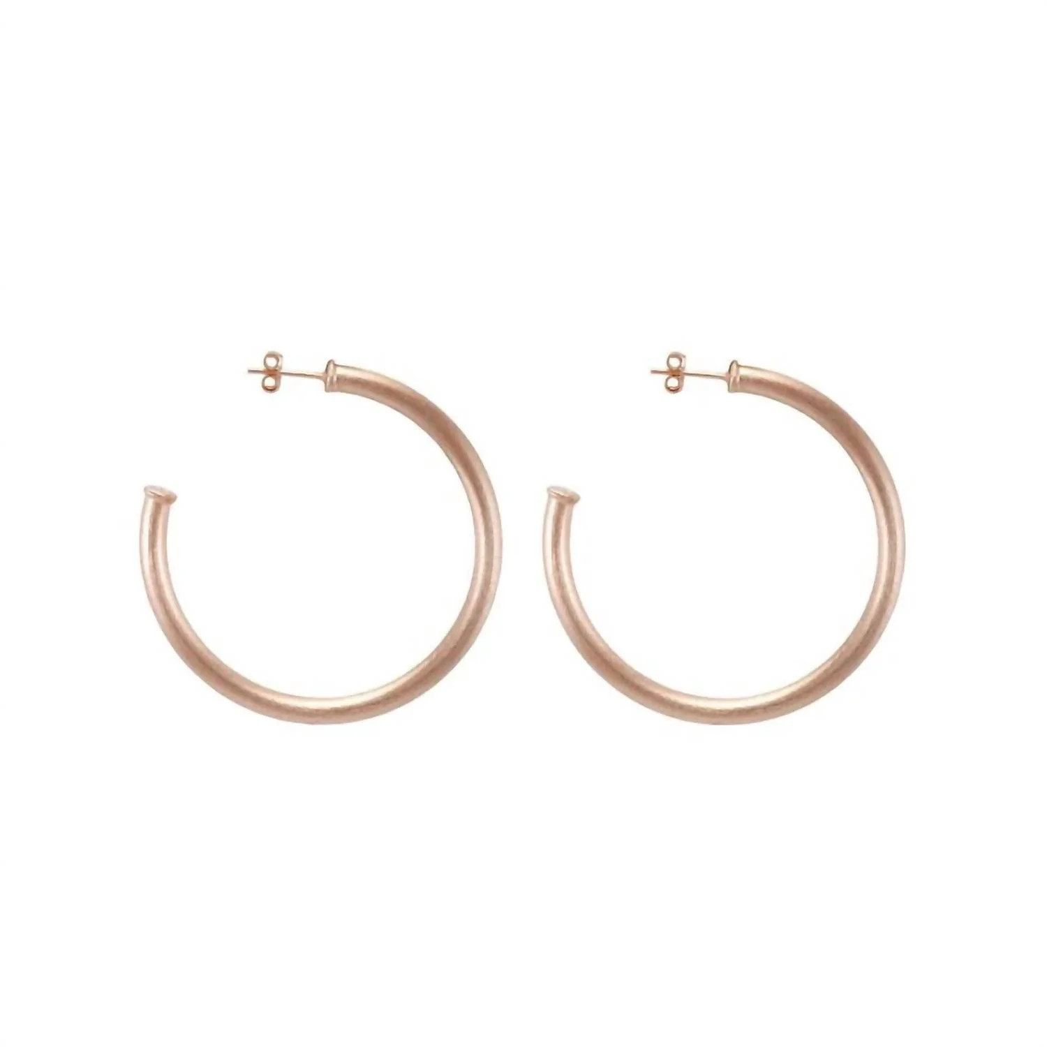 Women's Everybody's Favorite Hoops In Champagne | Shop Simon