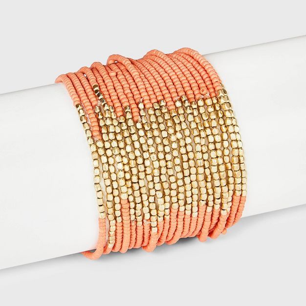 Seed Bead Multi-Strand Bracelet 21pc - Universal Thread™ | Target
