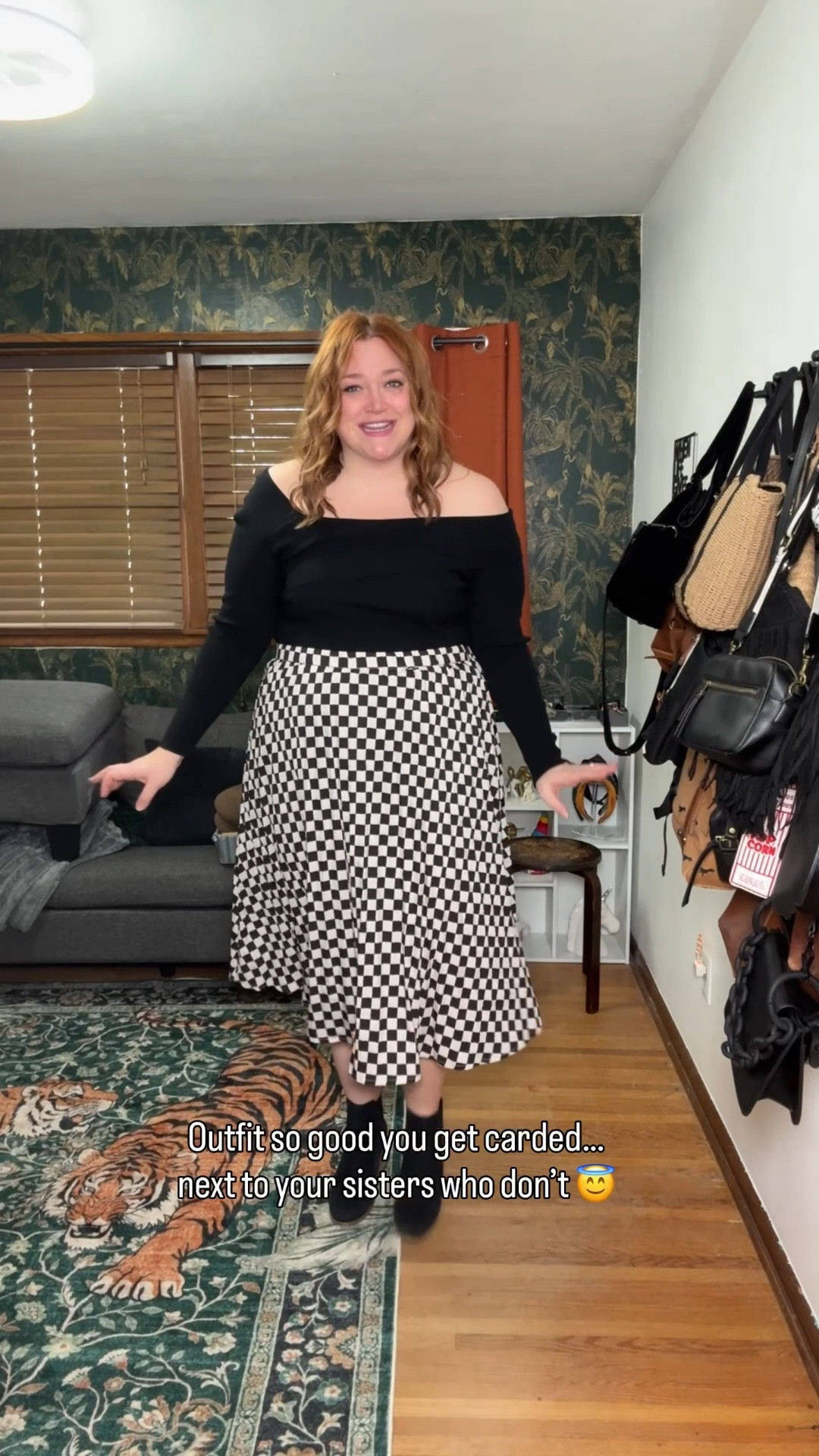 True story I was with my 16yr old niece, my two older sisters, mom and grandma and I got carded while my sisters didn’t 😇 yes, I will be rubbing that in their faces for years 🤣 #littlesisterlife 

Plus size outfit inspiration for a night out or could also work at work 

#LTKTall #LTKMidsize #LTKPlusSize