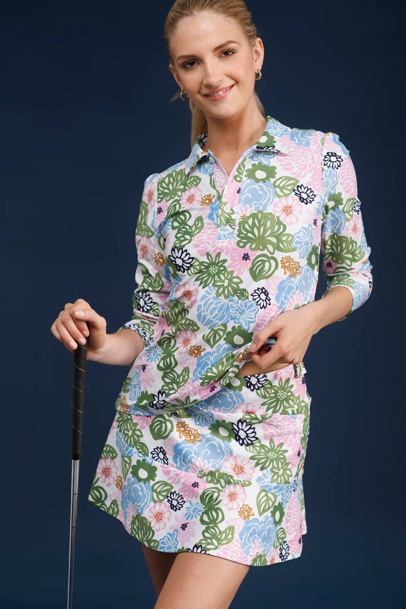 The Molly Skort - Limelight Garden | Smith and Quinn