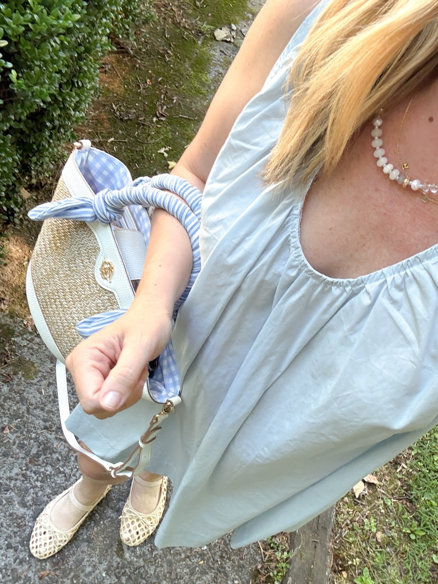 The easiest blue dress under $50!

#LTKootd