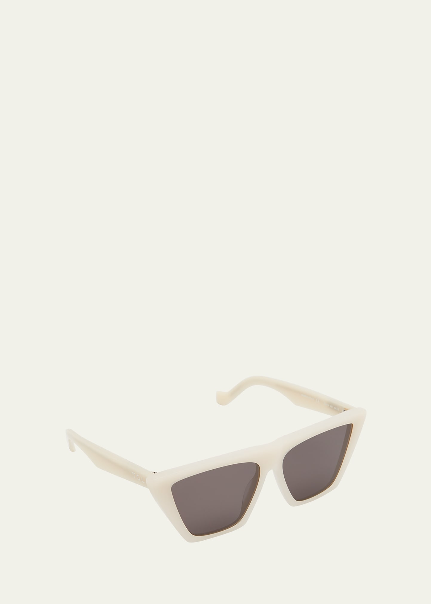 TOL Eyewear Trapezium Grande Acetate Cat-Eye Sunglasses | Bergdorf Goodman