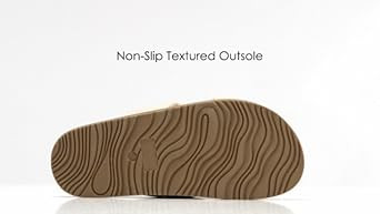 DREAM PAIRS Women's Crisscross Open Toe Slide Sandals Flat Comfort Slip on Sandals | Amazon (US)