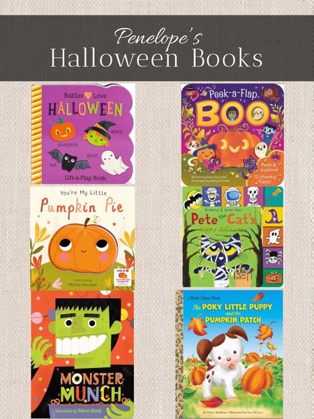 We’ve been slowly gathering more Halloween books as we find cute ones that P loves, those are the ones we’ve gotten so far this year. 

#LTKHalloween #LTKkids #LTKbaby