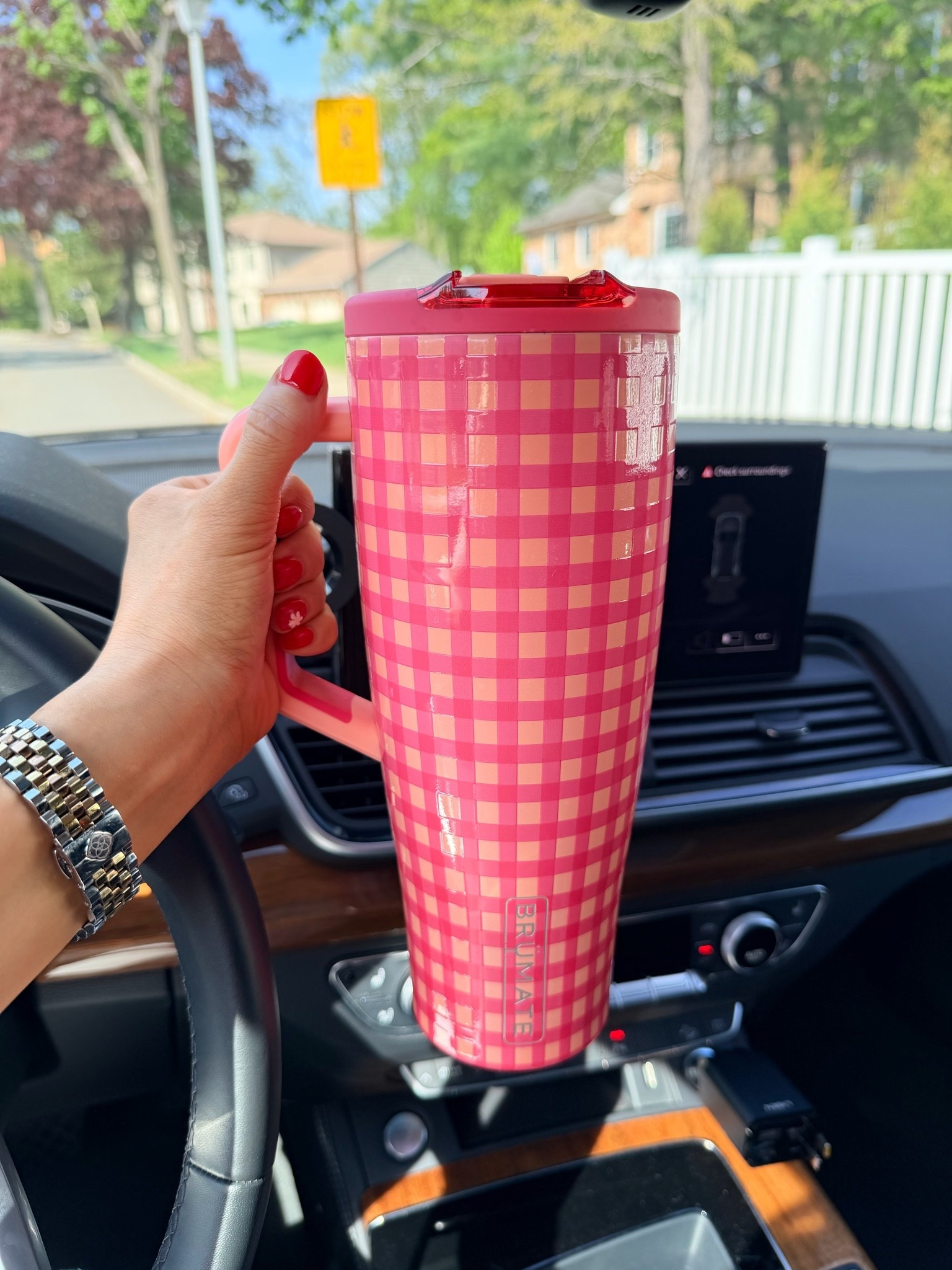 New at Target and I’m seriously obsessed 🤎🍒 these BrüMate gingham prints are so cute! Perfect for iced coffees, water on the go, or just making your everyday drink feel a little more fun ☕️✨




brumate gingham tumbler target, target new arrivals drinkware 2026, aesthetic tumbler gingham print, brumate insulated cup aesthetic, cute travel mug target finds, viral target home finds, gingham print drinkware trend, brumate coffee tumbler aesthetic, target summer essentials drinkware, trendy tumblers for iced coffee

#LTKMothersDay