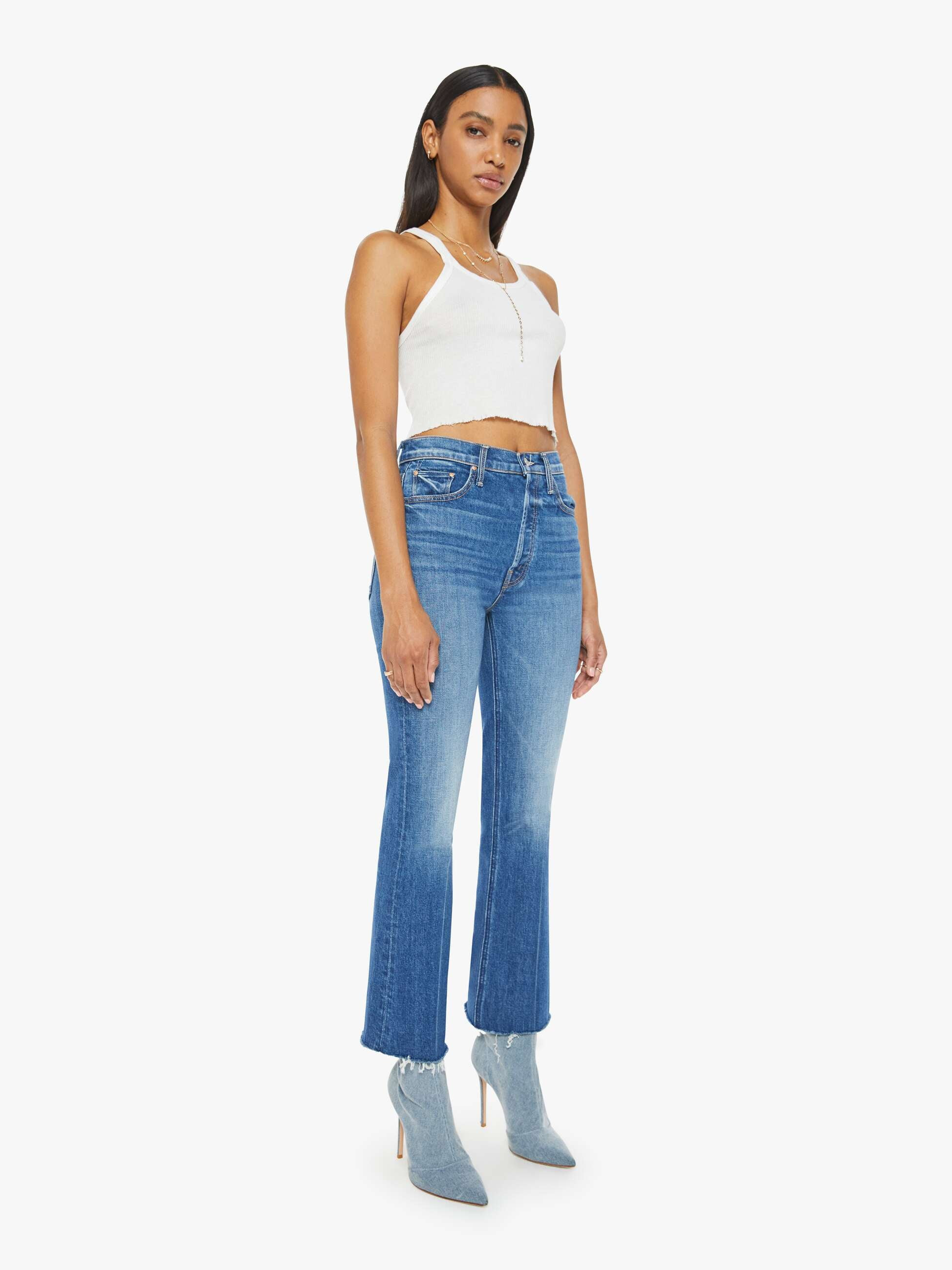 The Tripper Ankle Fray | Mother Denim