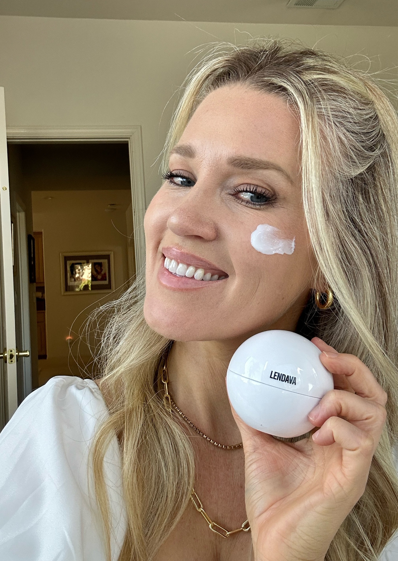 Lendava is a woman founded and led skincare company that is consciously sourced, premium ingredients with refillable packages. Their skincare contains botanical hyaluronic acid, peptides, niacinamide, and retinol for the best combo your skin needs! Try their Barefaced cleanser to gently remove your makeup without fragrances or silicones and their lotions for the best formulas! 
#ad

#LTKover40 #LTKVideo #LTKbeauty