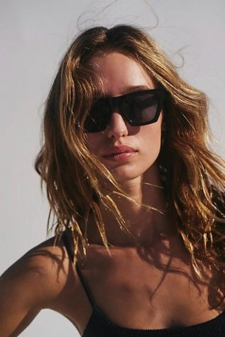 Lucy Polarized Cat Eye Sunglasses | Free People (Global - UK&FR Excluded)