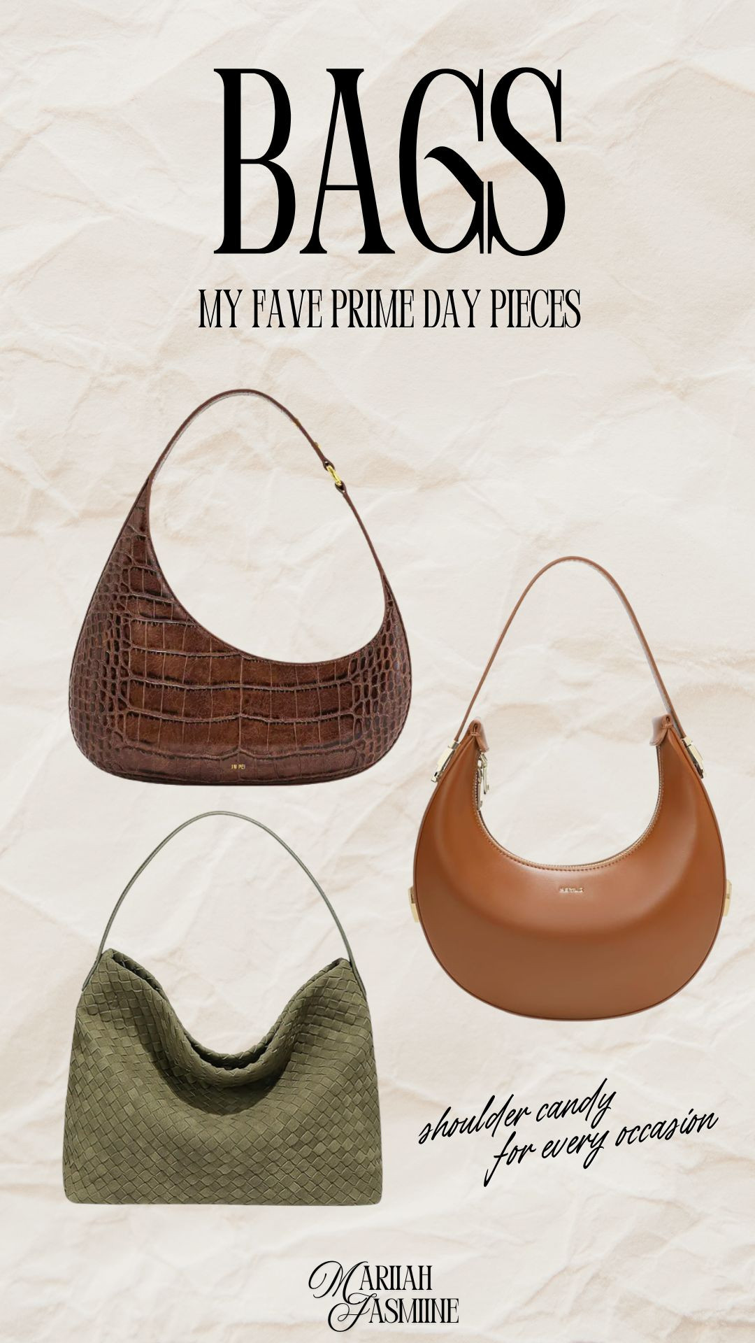 Amazon Shoulder Bags That Look Designer ! 

Luxe-looking Amazon bags you’ll reach for daily — neutral enough to match everything + structured enough to feel high-end. Save this post for when you’re shopping later 🤎 Which one fits your vibe? 

 #LTKCyberWeek #LTKootd #LTKWorkwear