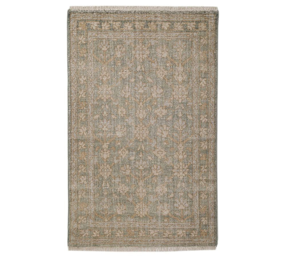 Ivey Hand-Knotted Wool Rug | Pottery Barn (US)